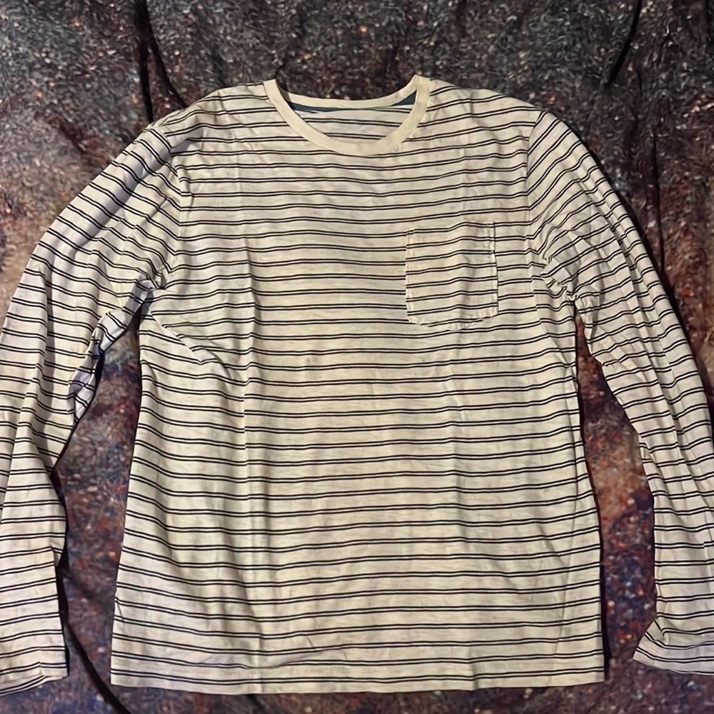 J. Crew Striped LongSleeve Tshirt